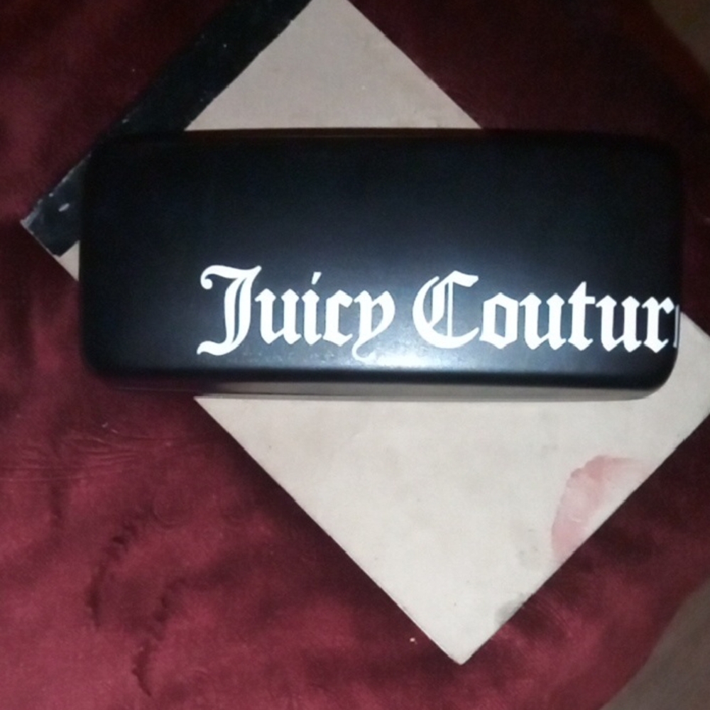 Juicy Couture Black Eyewear Case